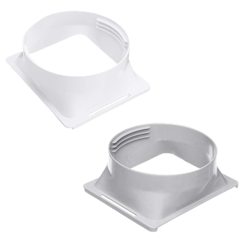 Ranuw 15Cm Square Portable Air Conditioning Body Exhaust Duct Interface Pipe Connector Conditioner Parts Easy Install Air Conditioner Parts