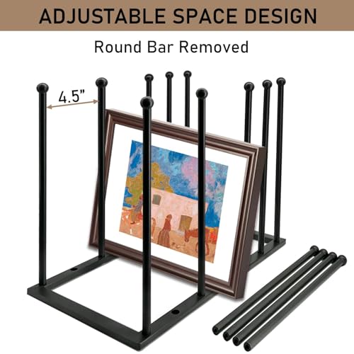 DBYANAN Art Storage Rack, Art Drying Rack, Art Canvas Organizer, Paint Display Rack Metal Easel Display Stands for Canvas Boards, Panels, Prints, Frames, Artworks, Gallery by DBYANAN - Image 4