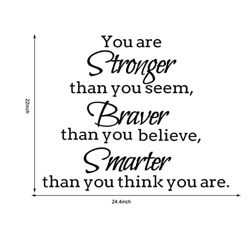 Vinilo decorativo con frase positiva 25 x 22 in miniatura 3