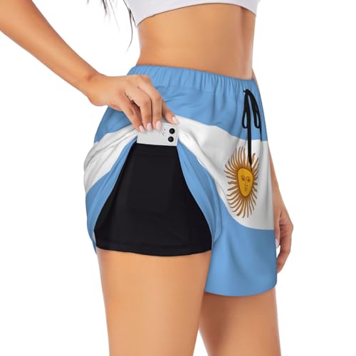 Jupe-short de sport anti-frottement femme pour course et yoga