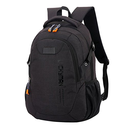 Preisvergleich Produktbild LeeY Multifunktionsrucksack Rucksäcke Notebookrucksack Laptop Outdoor Business Computer Laptop Notebook für Laptop Kinder Damen Herren Schultaschen für Wandern / Reisen / Camping (schwarz)