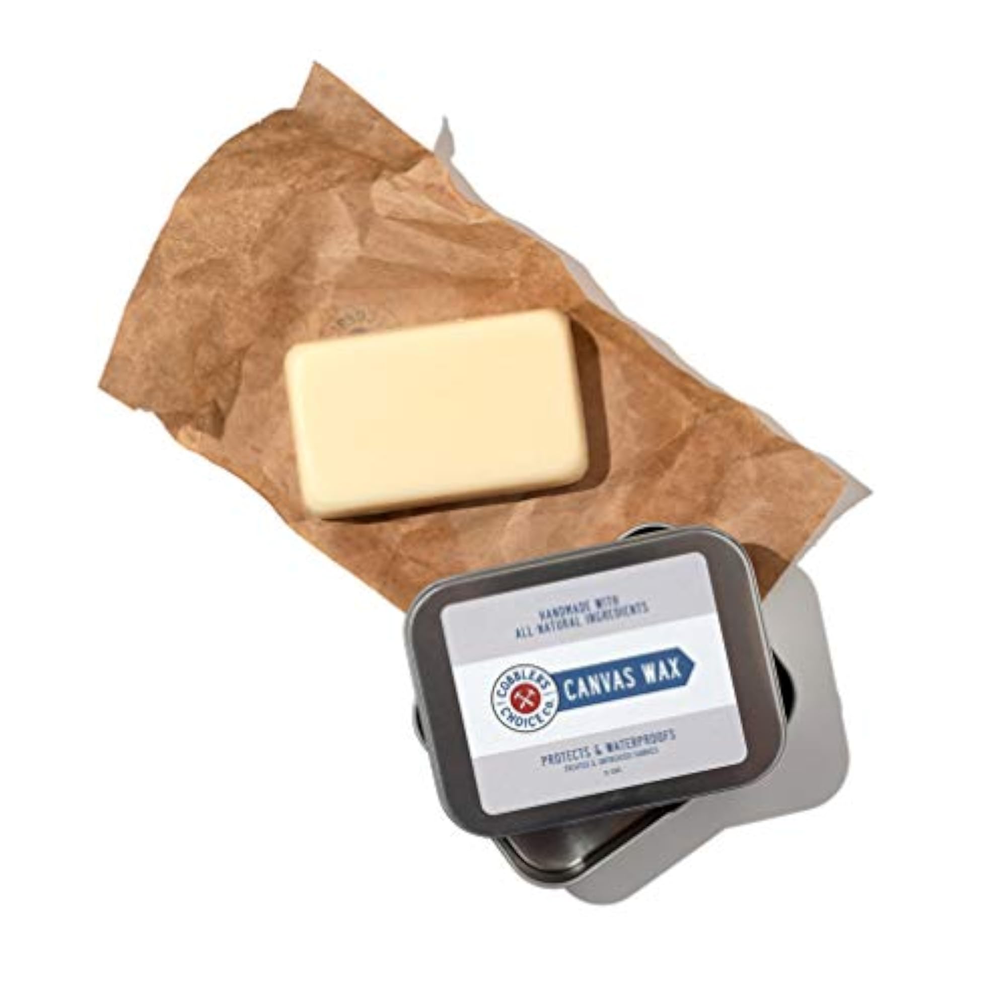 Cobbler's Canvas Wax, Protects Textiles from Elements