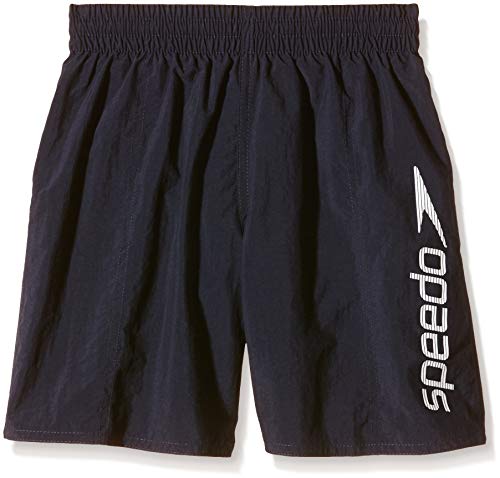 Speedo Challenge 15 Wsht Jm, Pantaloncini da Bagno Bambino, Multicolore (Blu Navy/Bianco), 13-14 Anni