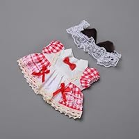 YHYQiFei Set Di Vestiti Per Bambola Di Peluche 20 Cm - Abiti In Cotone, Carini E Alla Moda, Molti Stili - Contenuto: Solo Vestiti (Bambola Non Inclusa), Fatto A Mano - 2
