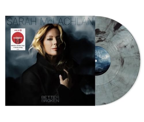 Album art for Sarah McLachlan Better Broken, Electric Smoke Vinyl LP, Exclusive Edition with Bonus Song by HAIM