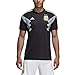 adidas Men's AFA Argentina Away Jersey (Large) Black/Clear Blue/White