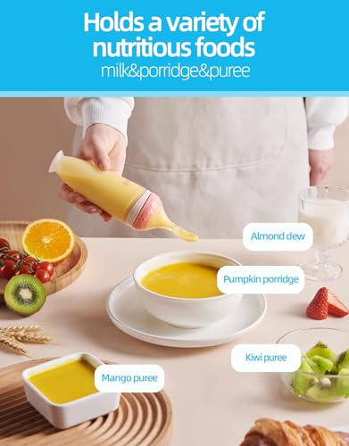 Xlteam Silicone Feeding Baby Bottle With Spoon Head, Rice Cereal Baby Feeder thumb #5