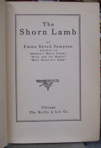 The shorn lamb B00086DXA0 Book Cover