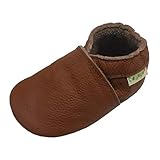 SAYOYO Baby Boy Shoes Soft Sole Leather Shoes Toddler Baby Girl Walking Crib Baby Moccasins 6-12 Months