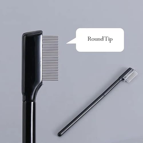 Metal Tooth Lash and Brow Separator Comb #TOP25