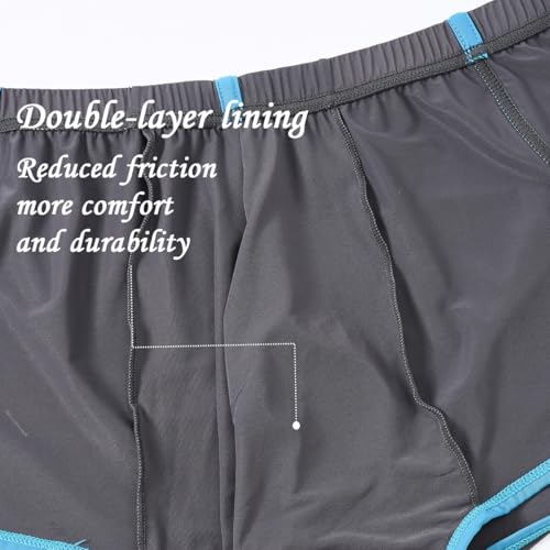 JINSHI Men’s Silk See Thru Boxer Briefs Sexy Mesh Lingeries Split SIde Bulge Pouch Boxers Shorts Mens Ultra Thin Underwear4