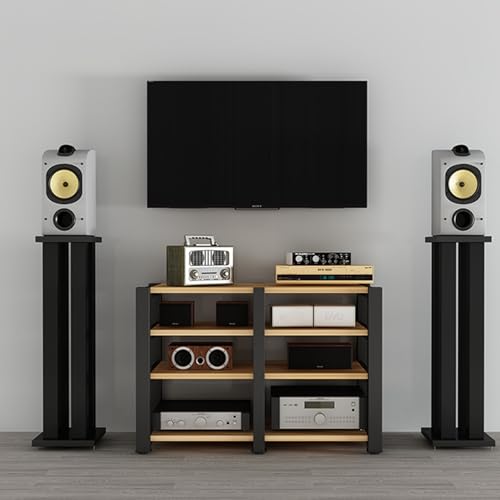Meuble audio moderne anti-surchauffe pour ranger décodeurs et consoles - 3