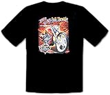  Adler Biker Chopper Rocker Motorrad Custom Bike Motorcycle T-Shirt - 368 -SW