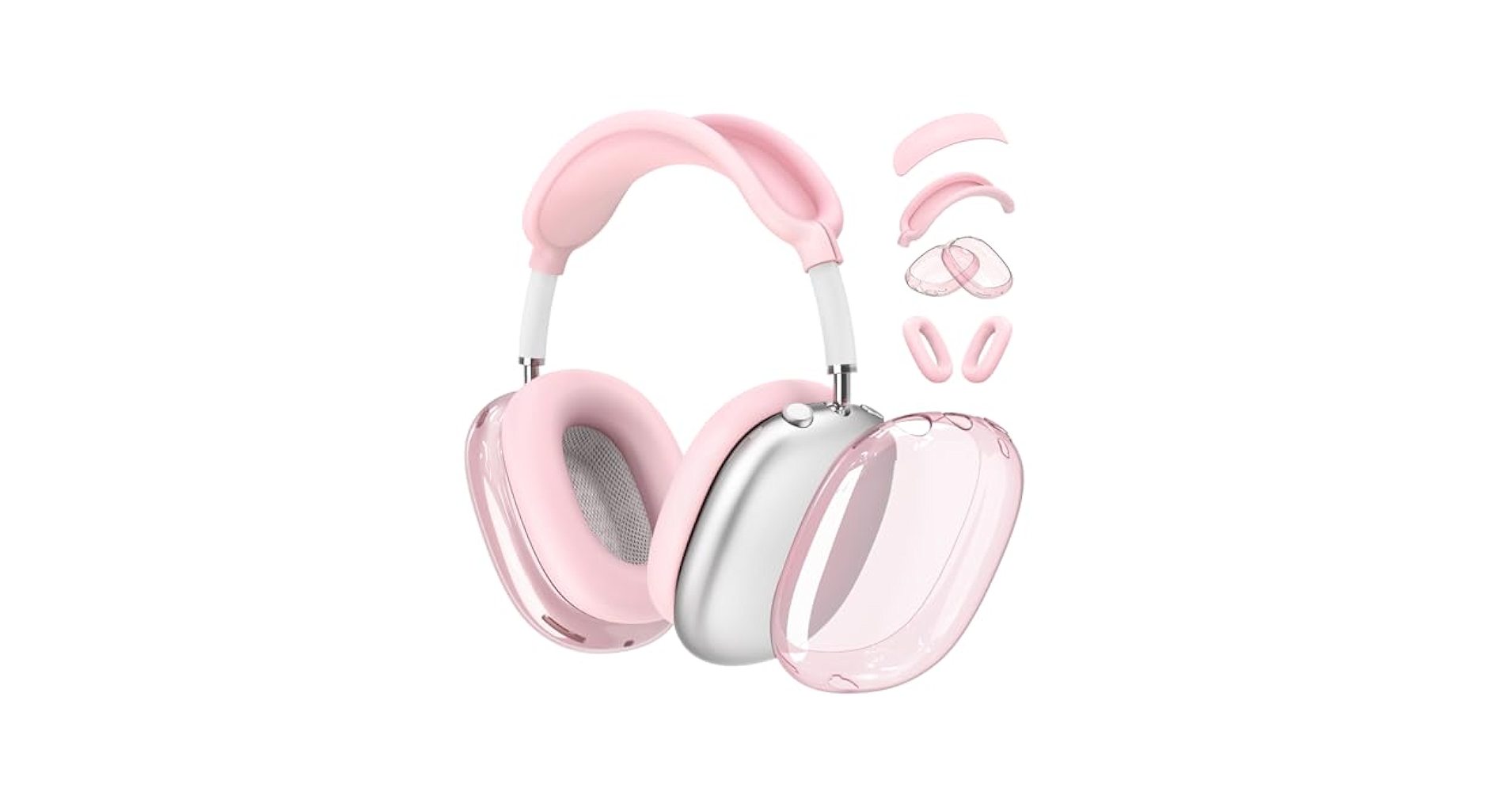【ANDAASH】 01 Pink Butter Silver AirPods Max Case ケース ANDAASH】 01 Pink Butter Silver AirPods Max Case ケース