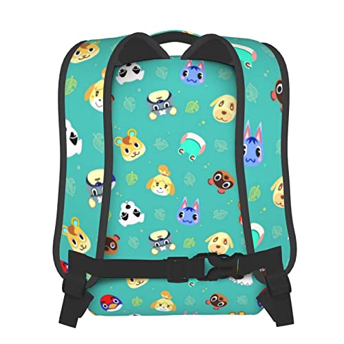 Cute Animal Laptop Backpack Girls Boys Bookbag Preschool Large Daypack Cute Fashion Casual Travel Bag For With Chest Strap Multi-Pocket One Size #TOP6