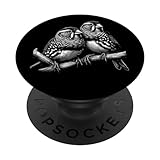 Photo Gallery due uccelli zebra finch ramo graphic art design popsockets popgrip intercambiabile Photo Gallery due uccelli zebra finch ramo graphic art design popsockets popgrip intercambiabile
