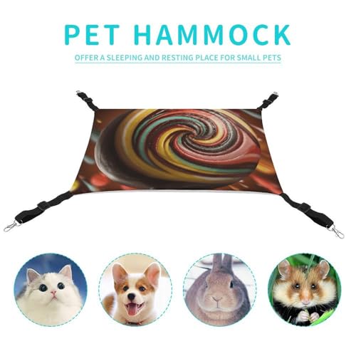 Hamac pour chaton et furet suspendu, accessoire doux petits animaux - 5