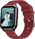 Loluka Smart Watches for Men Women (Make/Answer Call) Fitness Tracker Bluetooth Smartwatch for Android & iOS Phone 30 Sport Modes Run Sport Digital Activity Trackers Watch 1.72' Full Touch