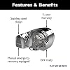 Lewmar 12V Pro-Series Gypsy with 316 Stainless Steel for Boats 20'-38' with 5/16 G4 Chain, Max Pull 1,000 lbs. - 2020201170