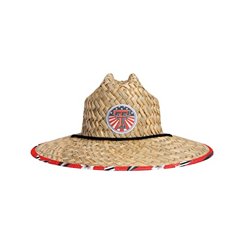 Image of Texas Tech Red Raiders NCAA Americana Straw Hat