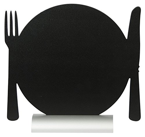 Preisvergleich Produktbild Securit FBTA-Plate Tischaufsteller Silhouette"Teller"