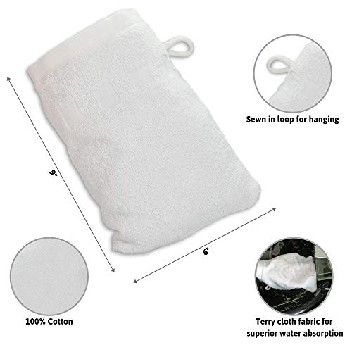 Made Easy Kit Bath Mitts - Pack of 6 - (6