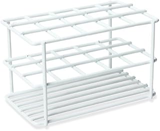 Centrifuge Tube Rack, 15ml, 15 Place, Wire Material, Vinyl Coated, Green, Karter Scientific 235C3 (Single)