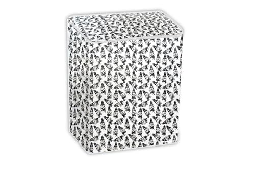 Image of The Furnishing Tree PVC Washing Machine Cover Compatible for Samsung 9.5 KG Semi-Automatic Top Loading WT95A4260GD /TL, Washing Machine Waterproof and dustproof, Floral Pattern White & Grey