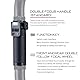 Tilta Advanced Ring Grip Kompatibel mit RS 4/RS4 Pro/RS 3 Pro/RS2 Gimbal, Dual Handheld Ring Grip mit Fernbedienungsgriff Dual Channel Wireless Lens Control Handle - Schwarz TGA-ARG