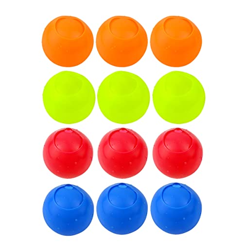 MMDOCO Wiederverwendbare Wasserballons - Wiederverwendbare Wasserbomben/Ballons Soft Bombs Splash Soaker Ball Lustige Wasserbomben-Splash-Bälle für Sommer-Familienspiele im Freien (12 Stück) Cover