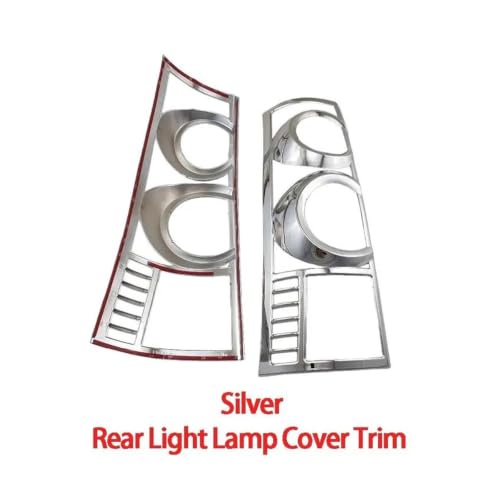 Protector luz trasera Avanza 2009 en ABS cromado antirrayas durable 3