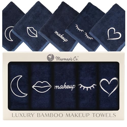Luxury Makeup Washcloths Face Towels (5-Pack)