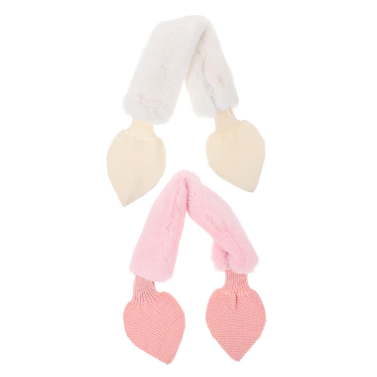 Bufanda de invierno para bebés, accesorio de felpa para ropa infantil 8