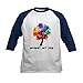 CafePress Different, Not Less! Baseball Jersey Kids Cotton Baseball Jersey, 3/4 Raglan Sleeve Shirt Navy/White