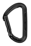 PetzlPro Spirit 3D Carabiner - Straight Gate - Black