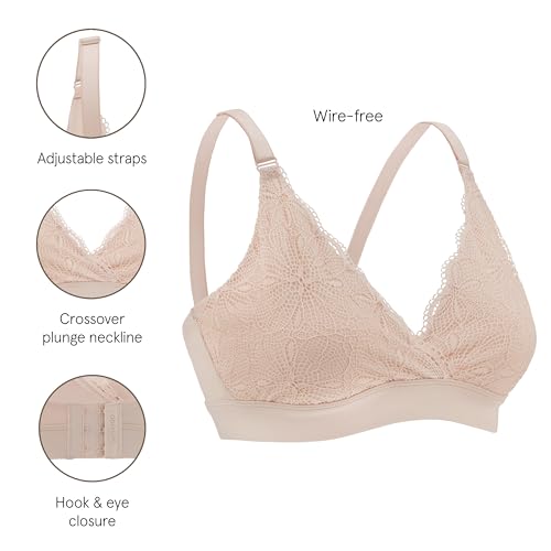 Image of Bravado Designs Everyday Bralette Wireless Lace Bra
