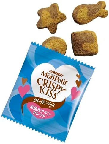 モンプチ クリスピーキッス バラエティパック グレイビーソースかけ2種のアソート