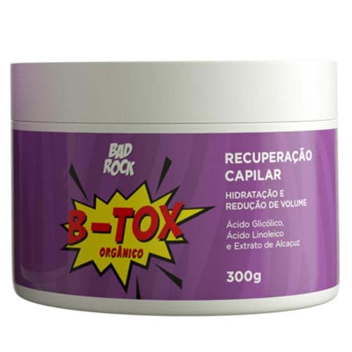 Bad Rock B-Tox - Botox Orgânico Redutor Antifrizz 300g