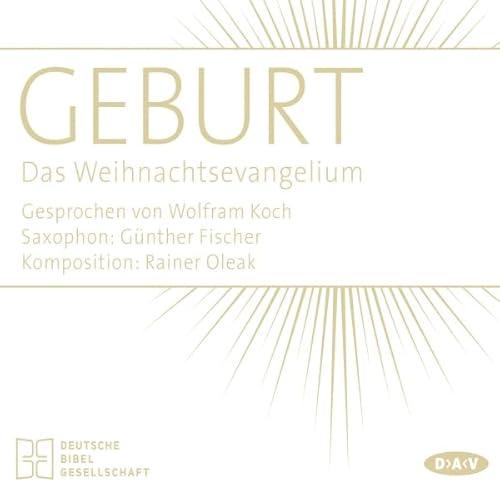 Geburt: Das Weihnachtsevangelium Audiolivro Por Torsten Feuerstein capa