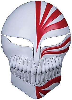 【threeIslandscos】SS黒崎一護 仮面 虚化コスプレ小道具、アニメグッズ、巡回展、学園祭、文化祭、撮影、ハロウィンイベント、クリスマス、テーマパーティー、アニメ展（Amazon）