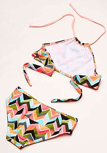 Image of Kanu Surf Girls Mahina UPF 50+ Beach Sport Halter Bikini 2-Piece Swimsuit