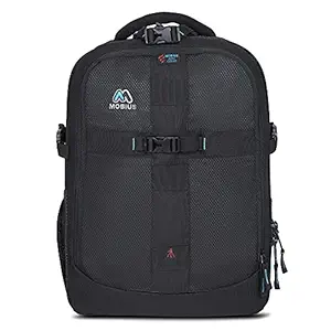 MOBIUS Trendsetter SLR/DSLR Backpack Camera Bag with Rain Cover|100% Waterproof Bag with 15.4Inch Laptop Compartment, Tripod Holder|Suitable for 18-135/70-200/85-F1 8 Lenses Battery Charger Card Slot