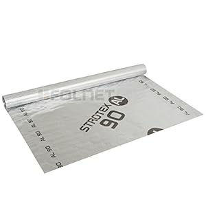 Strotex STROTEX90 Aluminium Dampfsperrbahn 75m²