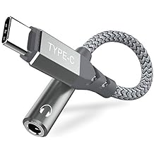USB C to 3.5 mm Headphone Jack Adapter for Samsung S25 S24 S23 FE S22 Ultra S21 FE S20 Ultra, USB Type C to Aux Audio Dongle Cable Cord for iPhone 17 16 15 iPad A16 Pixel 10 8 7 6 Pro 5, Note 20