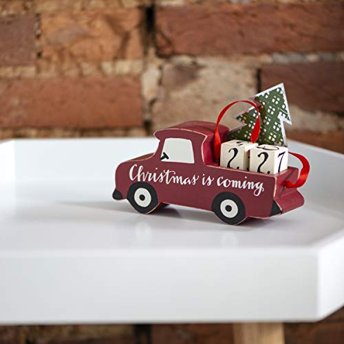 Primitives-by-Kathy-Hand-Lettered-Countdown-Block-Red-Truck Primitives by Kathy Hand Lettered Countdown Block Red Truck