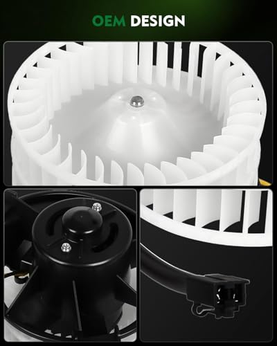 Image of HVAC Heater Blower Motor with Fan Cage for:-Dodge Caravan 2001-2007 Grand Caravan for:-Chrysler Town & Country 2001-2007 Pacifica 2004-2008 Voyager 01-03, A /C Heater Blower Motor OE# 700070