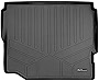 SMARTLINER Cargo Liner Floor Mat Black Compatible with JL 2018-2021 Wrangler Unlimited with Flat Load Floor Without Subwoofer (No JK)