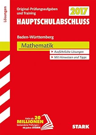  STARK Abschlussprüfung Hauptschule Baden-Württemberg - Mathematik Illustration 