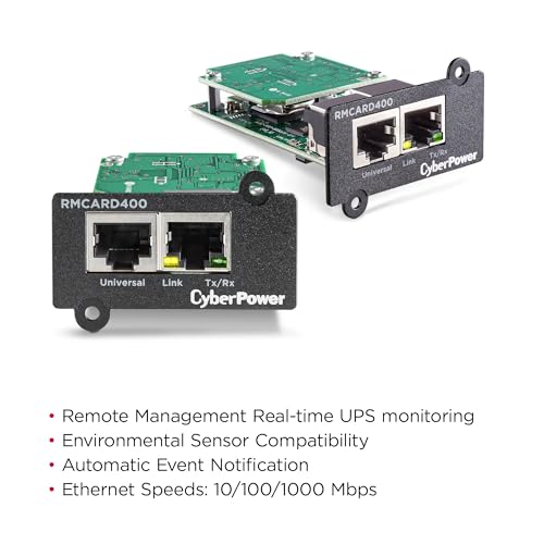 Image of CyberPower RMCARD400 Remote Management Card for UPS Systems & ATS PDUs