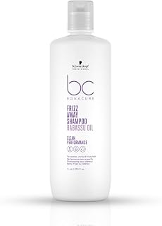 Schwarzkopf Professional Bonacure Frizz Away Shampoo with Babassu Oil For Men & Women | Cleansing & Smoothing Formula for ... Price In India